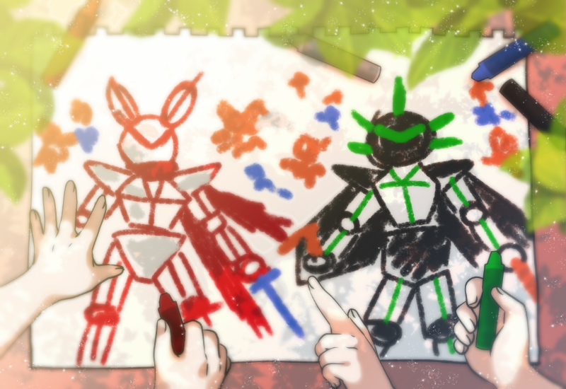 ぼいちぼに過去お絵描き　🐰